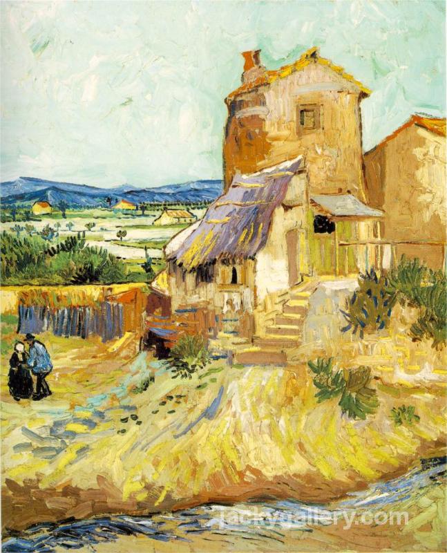 The old mil, Van Gogh painting